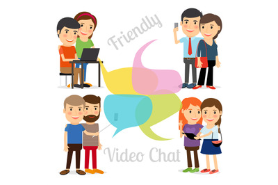 Friendly video chat