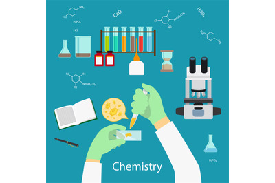 Chemistry laboratory concept