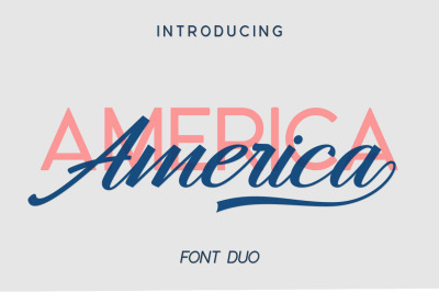 America Font Duo
