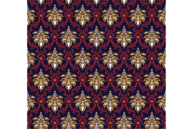 seamless damask pattern