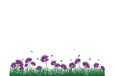 Meadow color background