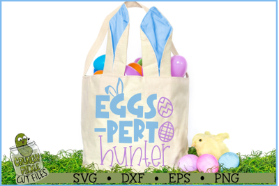 Eggs-Pert Hunter Easter SVG