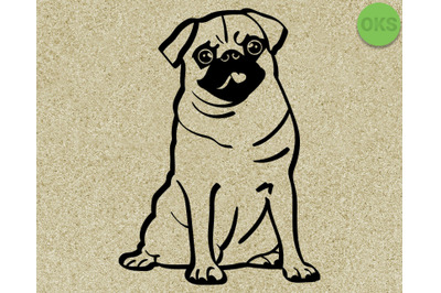 Download Download Pug Svg Svg Files Vector Clipart Cricut Download Free Cut Files Svg Free Download