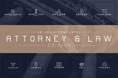 20 Logos (Attorney &amp; Law)