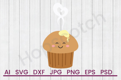 Love Muffin - SVG File, DXF File