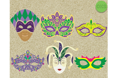 mardi gras svg, svg files, vector, clipart, cricut, download