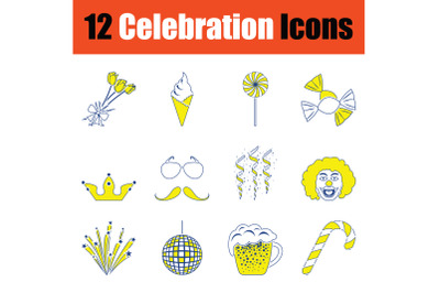 Party icon set