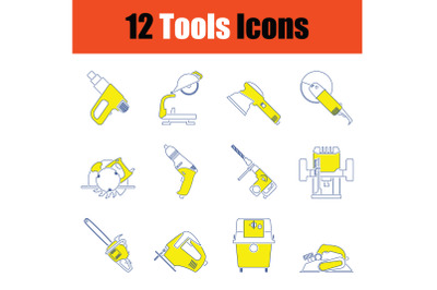 Tools icon set