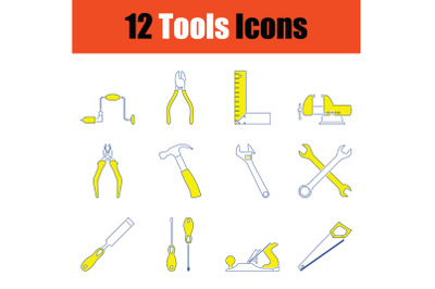 Tools icon set