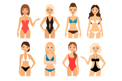 Women in swimsuit
