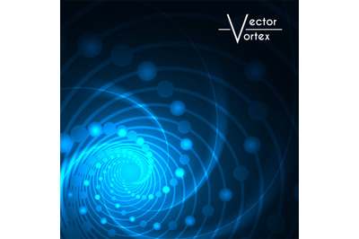 Vortex glow radial lights background