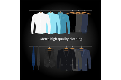 Business men casual clothing