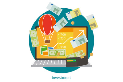 Financial investment concept