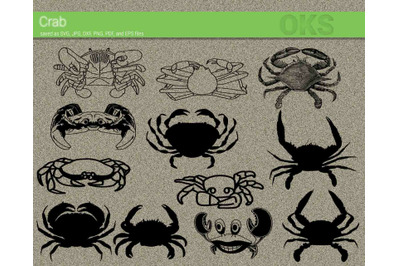 crab svg, svg files, vector, clipart, cricut, download