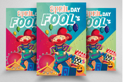 April Fool&#039;s Day Flyer Template