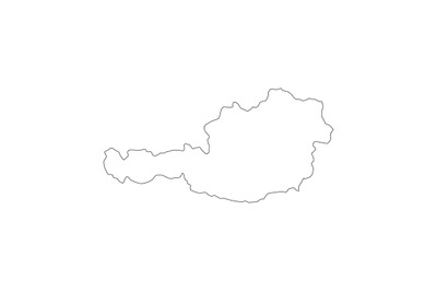 Map of Austria