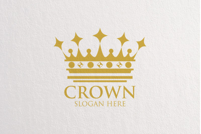 Royal Crown Logo Design Premium Templates
