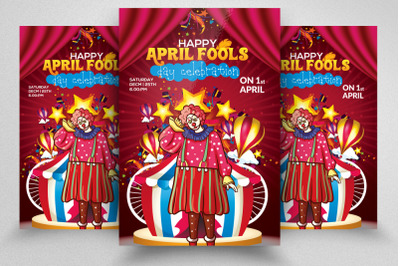 April Fool Flyer Template