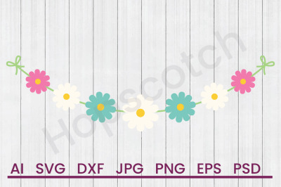 Daisy Chain - SVG File, DXF File