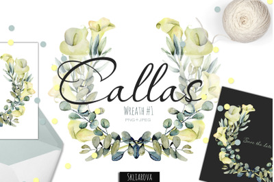 Callas. Wreath #1