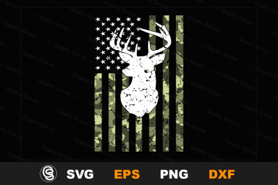 400 3543652 e21p98tah7rsf1rxt15c2cc9r3c94xb2ihtc2jqd camouflage american flage deer hunting t shirt hunting svg design
