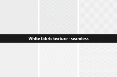 White textures - seamless collection