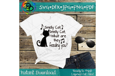Smelly Cat SVG I&#039;ll be there for you, Friends Sofa SVG, Vinyl Cut File