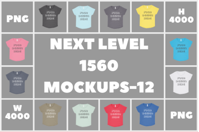 Next Level 1560 Women&#039;s Ideal Dolman T shirt Mockups - 12