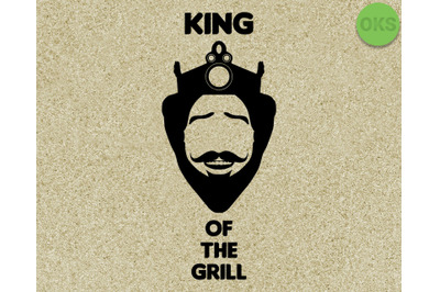 burger king svg, king of the grill svg files, vector, clipart, cricut,