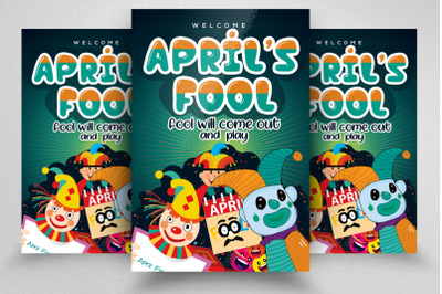 1st April Fool&#039;s Day Flyer