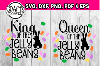 King and Queen of the jelly beans