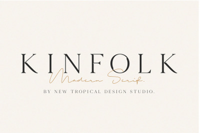 Kinfolk - Modern Serif Fonts