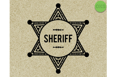 sheriff&#039;s badge svg, svg files, vector, clipart, cricut, download