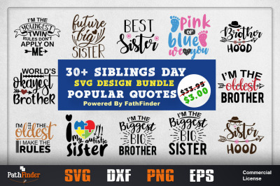 Sibling&#039;s Day SVG Design Bundle, sibling shirts, sibling&#039;s, sibling bi