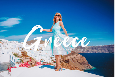 Greece Mobile &amp; Desktop Lightroom Presets