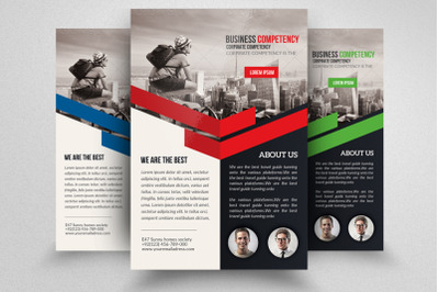 Business Tourist Flyer Psd Template