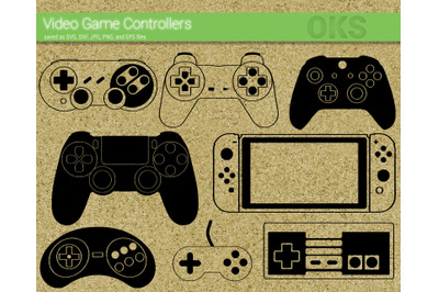 video game controller svg, svg files, vector, clipart, cricut, downloa