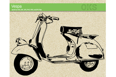 vespa svg, svg files, vector, clipart, cricut, download