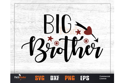 Big Brother SVG, Sibling&#039;s Day SVG Design