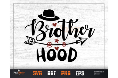Brother Hood SVG, Sibling&#039;s Day SVG Design
