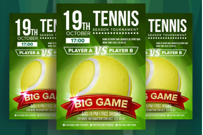 Tennis Sport Flyer