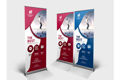 Multipurpose Corporate Roll-Up Banner
