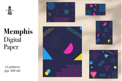 80&#039;s 90&#039;s Memphis Patterns