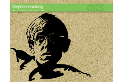 stephen hawking svg, svg files, vector, clipart, cricut, download