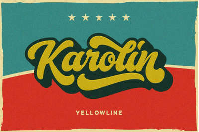 Karolin - Retro Font