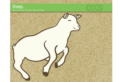 sheep svg, svg files, vector, clipart, cricut, download