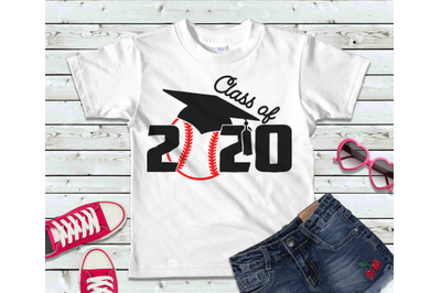 Class of 2020 Senior Baseball SVG, DXF, PNG, EPS, PDF