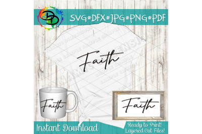 Faith SVG, Christian svg, Religious svg, Faith Hope Love Heartbeat svg