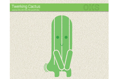 twerking cactus svg, svg files, vector, clipart, cricut, download