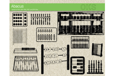 abacus svg, svg files, vector, clipart, cricut, download